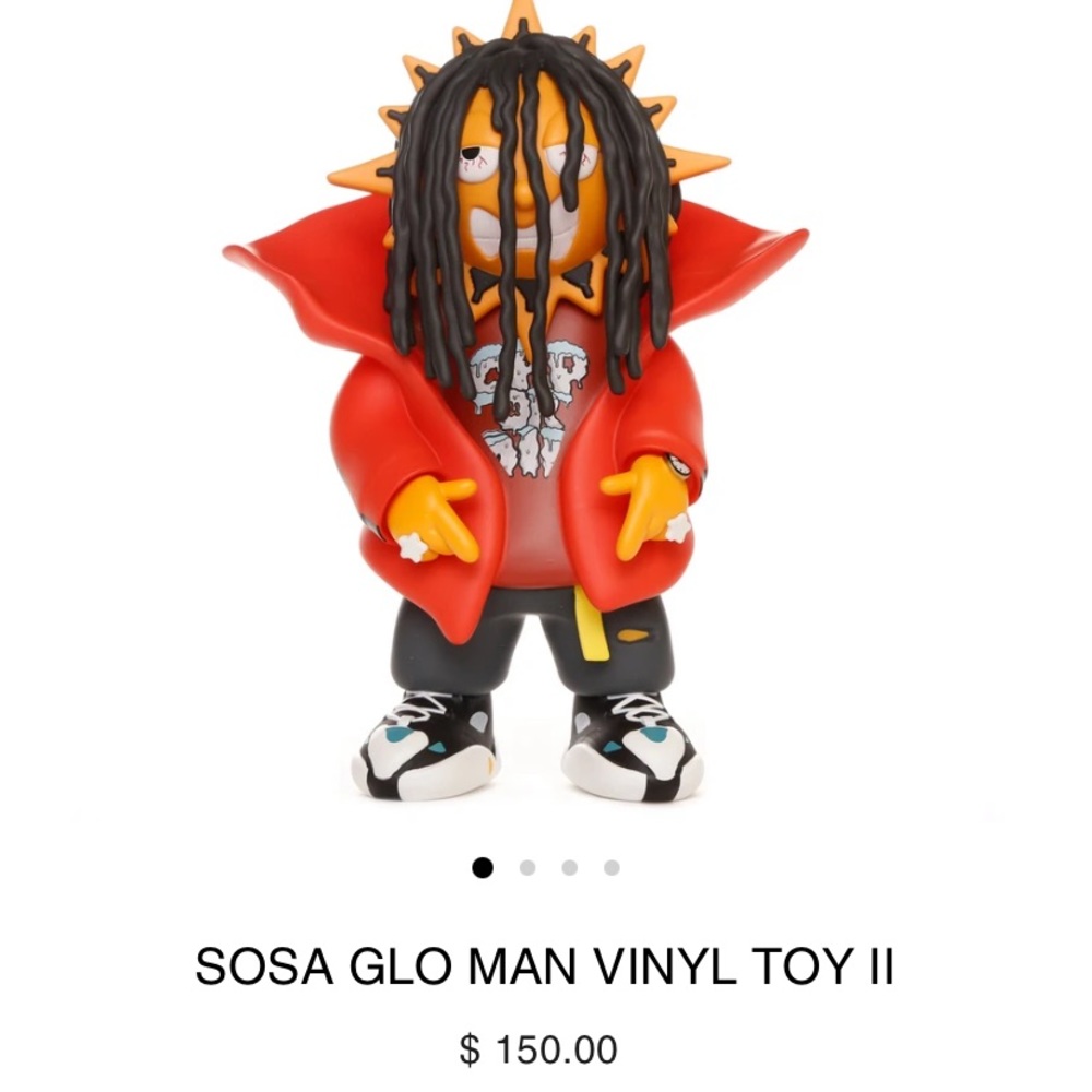 Chief Keef Sosa Glo Man Vinyl Toy